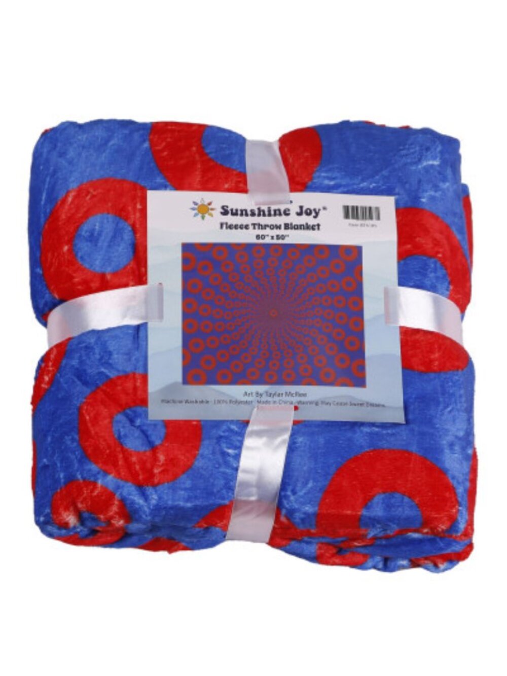 Phish Donut Vibes Blanket ~ Officially Licensed ~ 50" x 60" ~ Brand New!